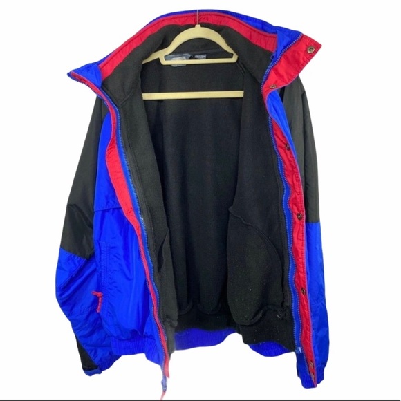 Sierra Sport Blue Windbreaker Fleece Jacket Coat - Picture 6 of 10